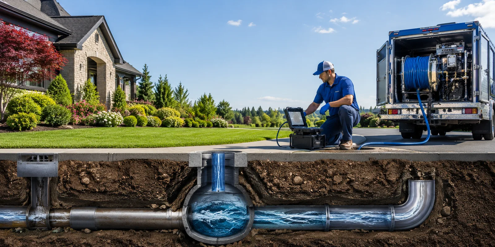 Drainage restoration information for Cooksburg, PA